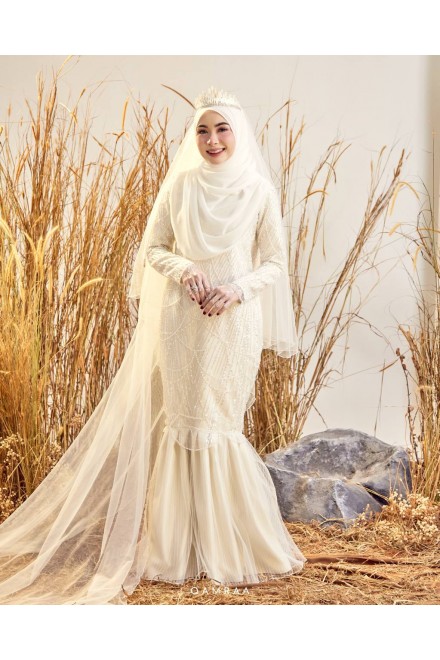 CALLANDRA DRESS OFFWHITE